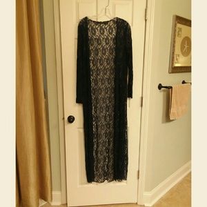 Size 14 lace duster NWOT